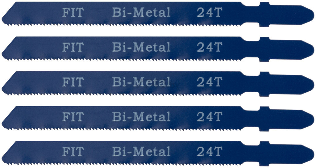 Пилка для электролобзика FIT Профи по металлу 5 штук (41120)