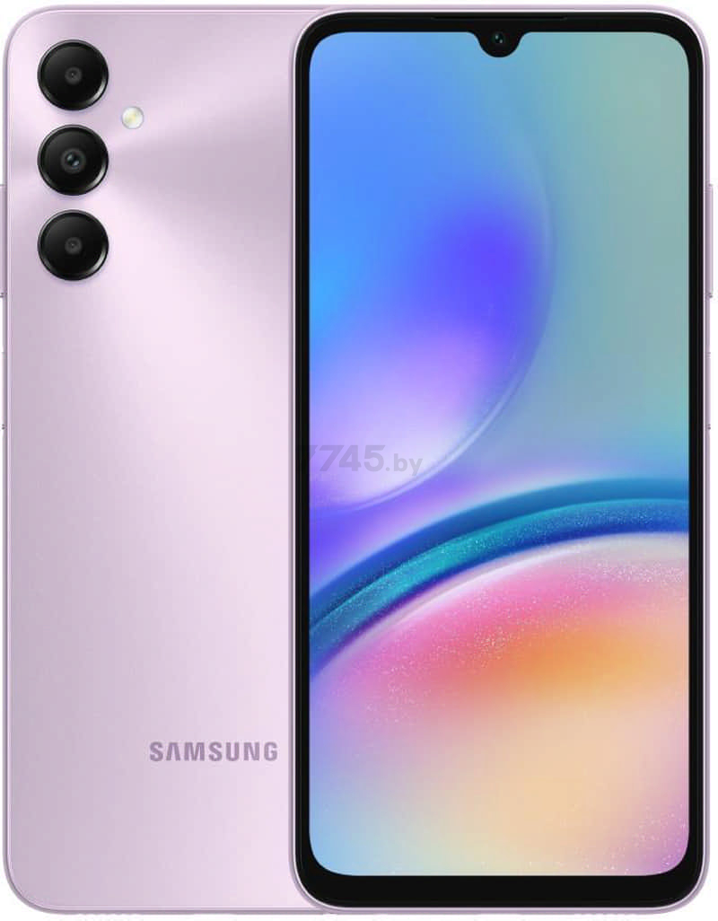Смартфон SAMSUNG Galaxy A05s 4GB/64GB Light Violet (SM-A057FLVUCAU)