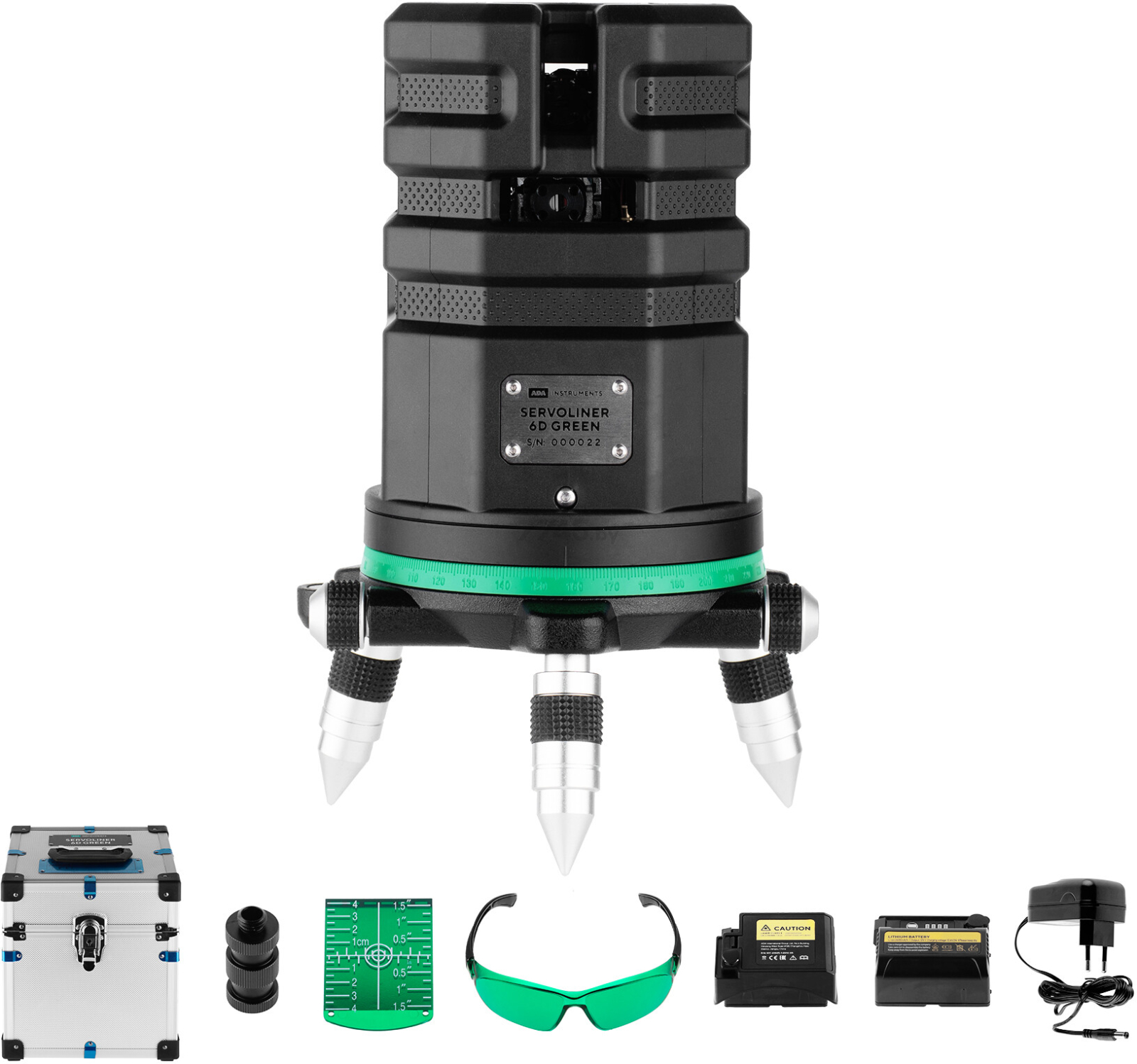 Уровень лазерный ADA INSTRUMENTS 6D Servoliner Green (A00622)