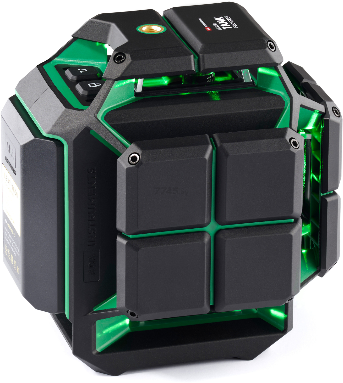 Уровень лазерный ADA INSTRUMENTS LaserTANK 4-360 Green Ultimate Edition (A00632) - Фото 4