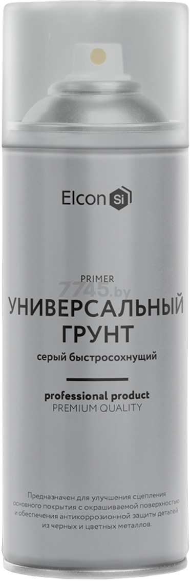 Грунт универсальный алкидный ELCON серый аэрозоль 520 мл