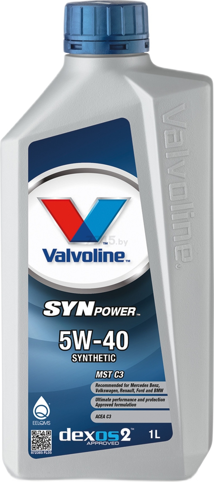 Моторное масло 5W40 синтетическое VALVOLINE SynPower MST C3 1 л (872385)
