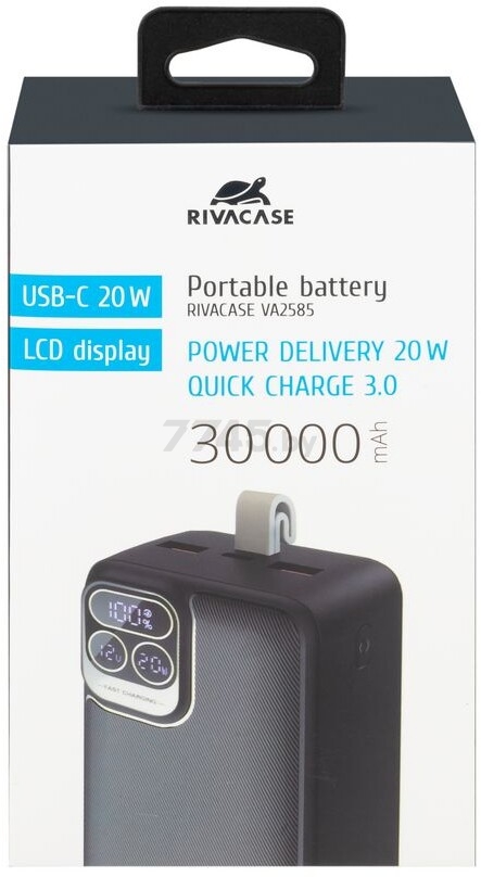 Power Bank RIVACASE VA2585 30000 mAh - Фото 16