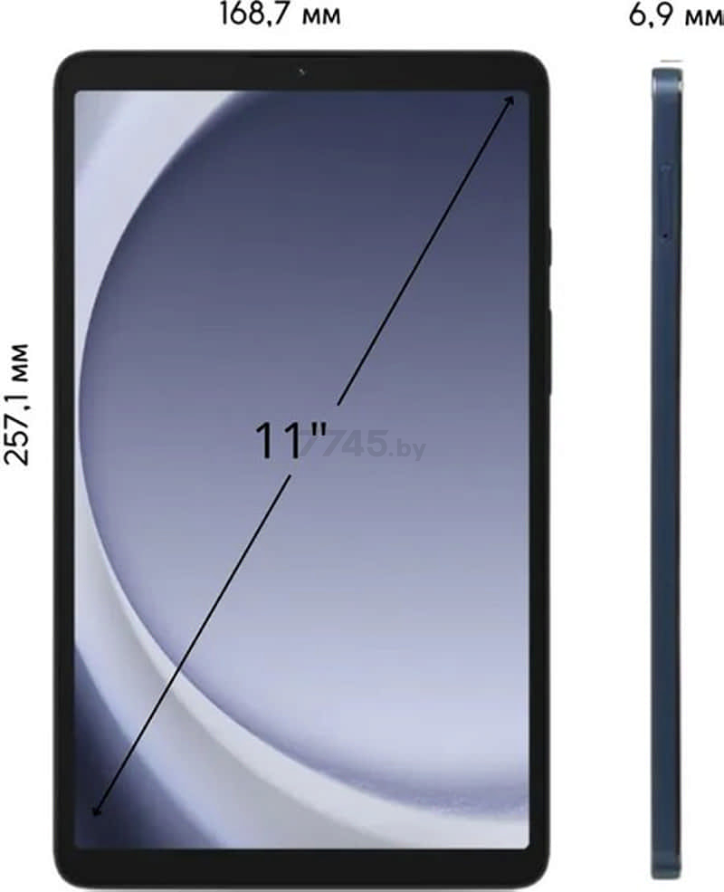 Планшет SAMSUNG Galaxy Tab A9+ 5G 4GB/64GB Graphite (SM-X216BZAACAU) - Фото 18