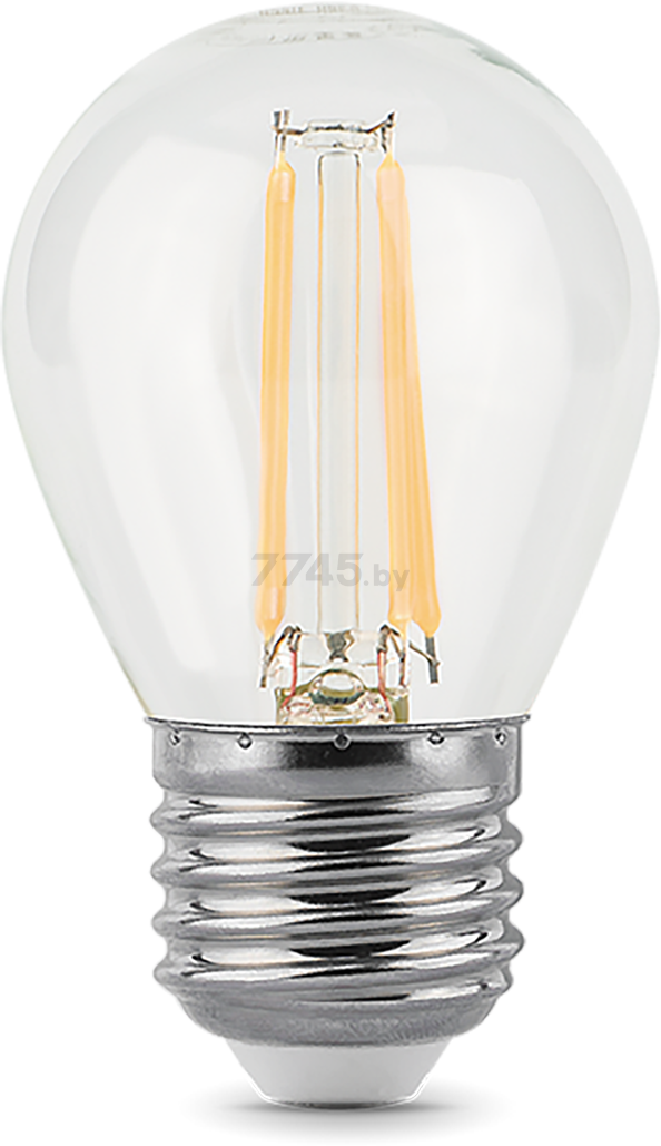 Лампа светодиодная Е27 GAUSS Black Filament 7 Вт 4100K (105802207)