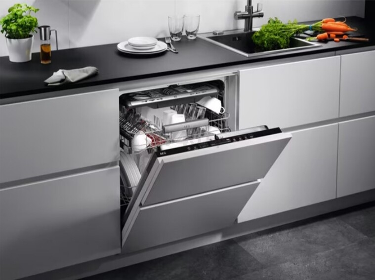 Машина посудомоечная встраиваемая AEG FSK73768P - Фото 7