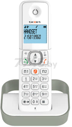 Радиотелефон TEXET TX-D5605A Белый-серый