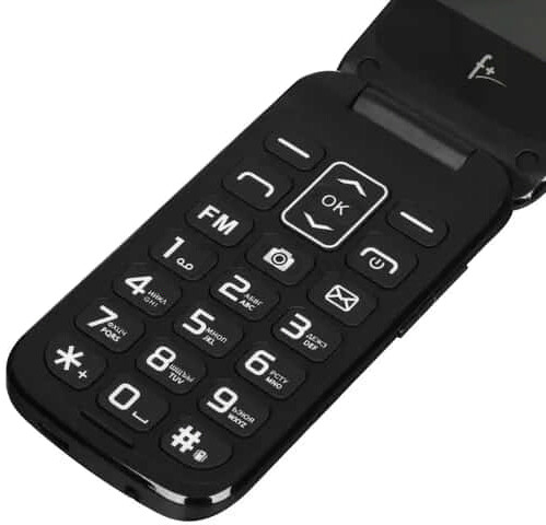 Мобильный телефон F+ Flip 280 Black - Фото 9