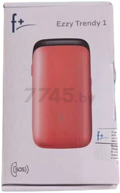 Мобильный телефон F+ Ezzy Trendy 1 Red - Фото 15