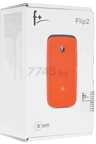 Мобильный телефон F+ Flip2 Red - Фото 13