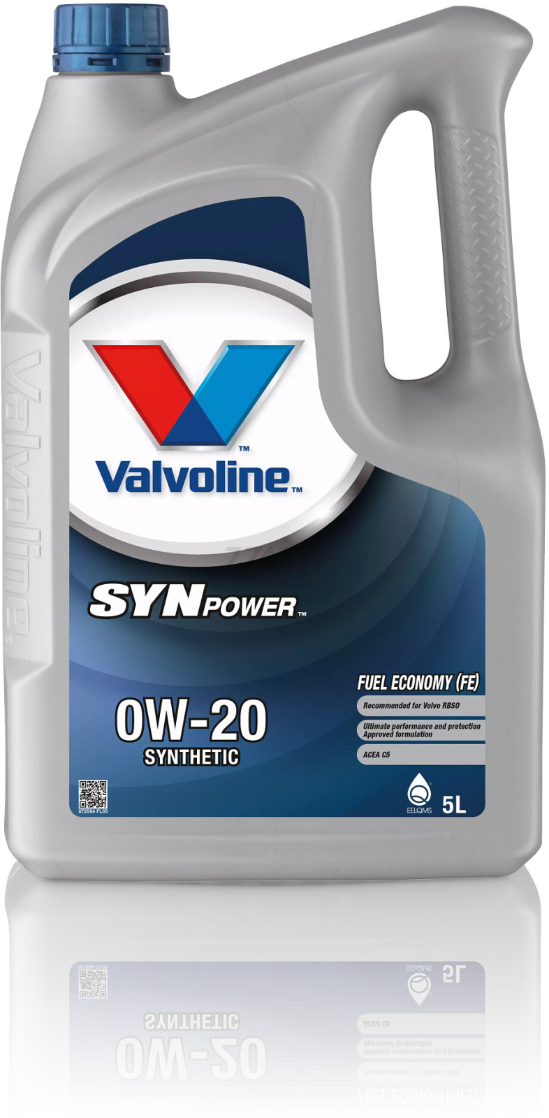 Моторное масло 0W20 синтетическое VALVOLINE SynPower FE 5 л (872584)