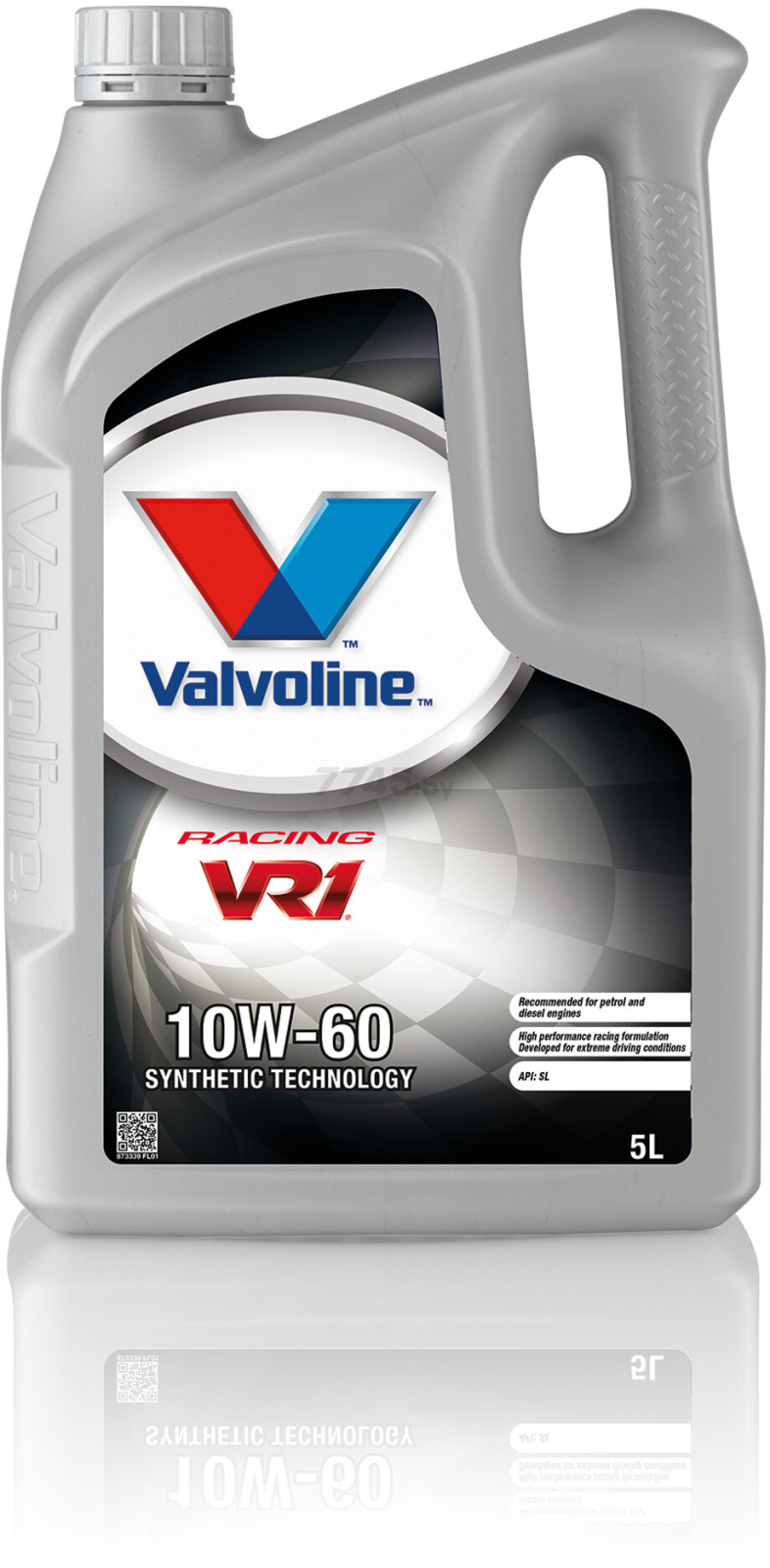 Моторное масло 10W60 синтетическое VALVOLINE VR1 Racing 5 л (873339)