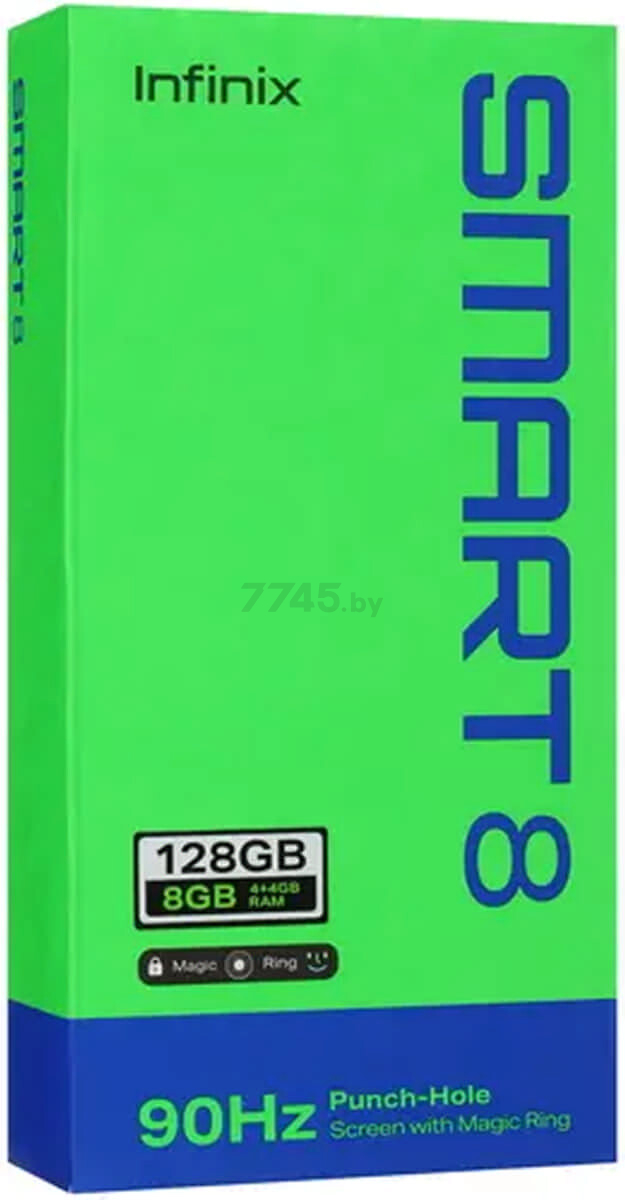 Смартфон INFINIX Smart 8 4GB/128GB Timber Black (X6525/4-128/TIMBER B) - Фото 14