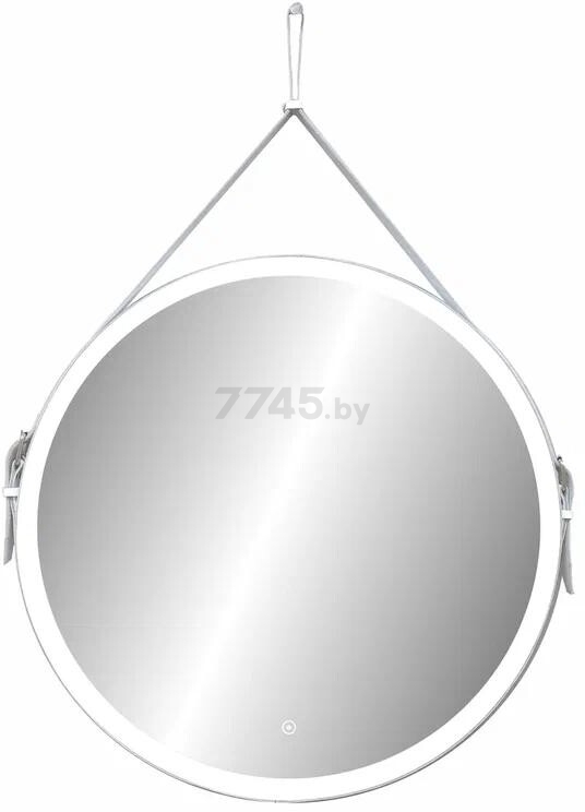 Зеркало для ванной с подсветкой КОНТИНЕНТ Millenium White LED D800 (ЗЛП1706)