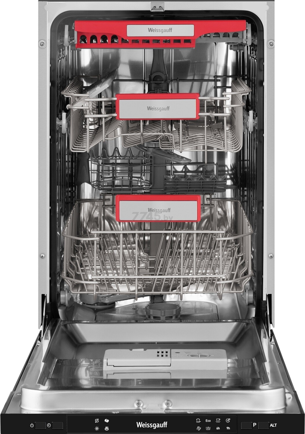Машина посудомоечная встраиваемая WEISSGAUFF BDW 4535 (BDW4535) - Фото 2