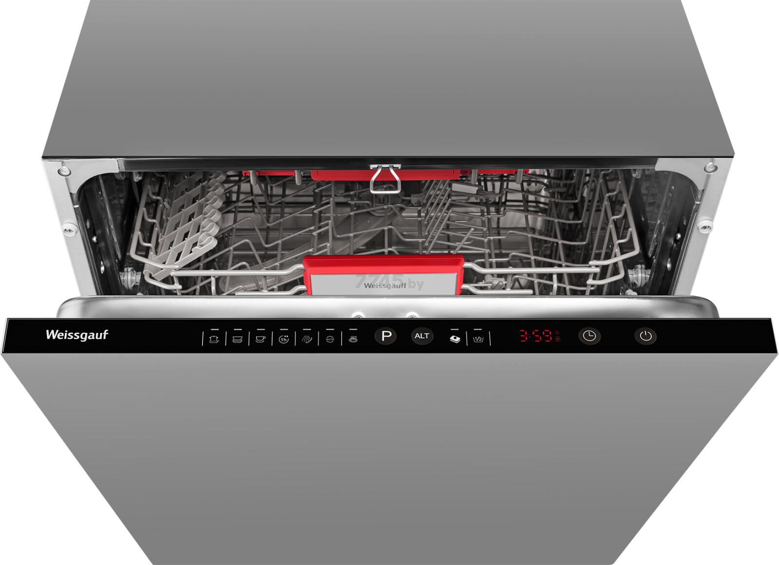 Машина посудомоечная встраиваемая WEISSGAUFF BDW 6036 D Infolight (BDW6036DInfolight) - Фото 2