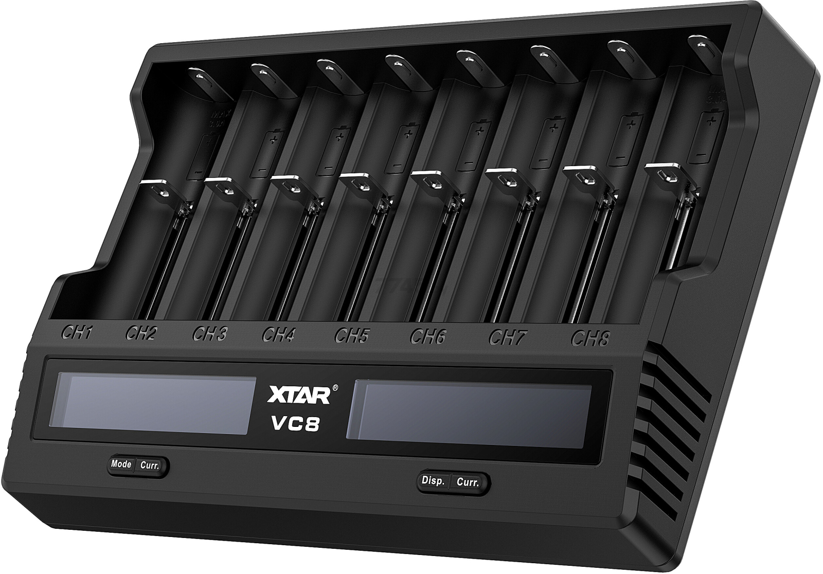 Зарядное устройство для аккумуляторов XTAR VC8 с USB кабелем - Фото 4