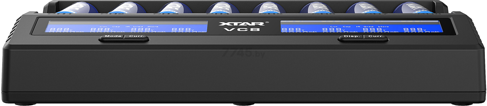 Зарядное устройство для аккумуляторов XTAR VC8 с USB кабелем - Фото 7