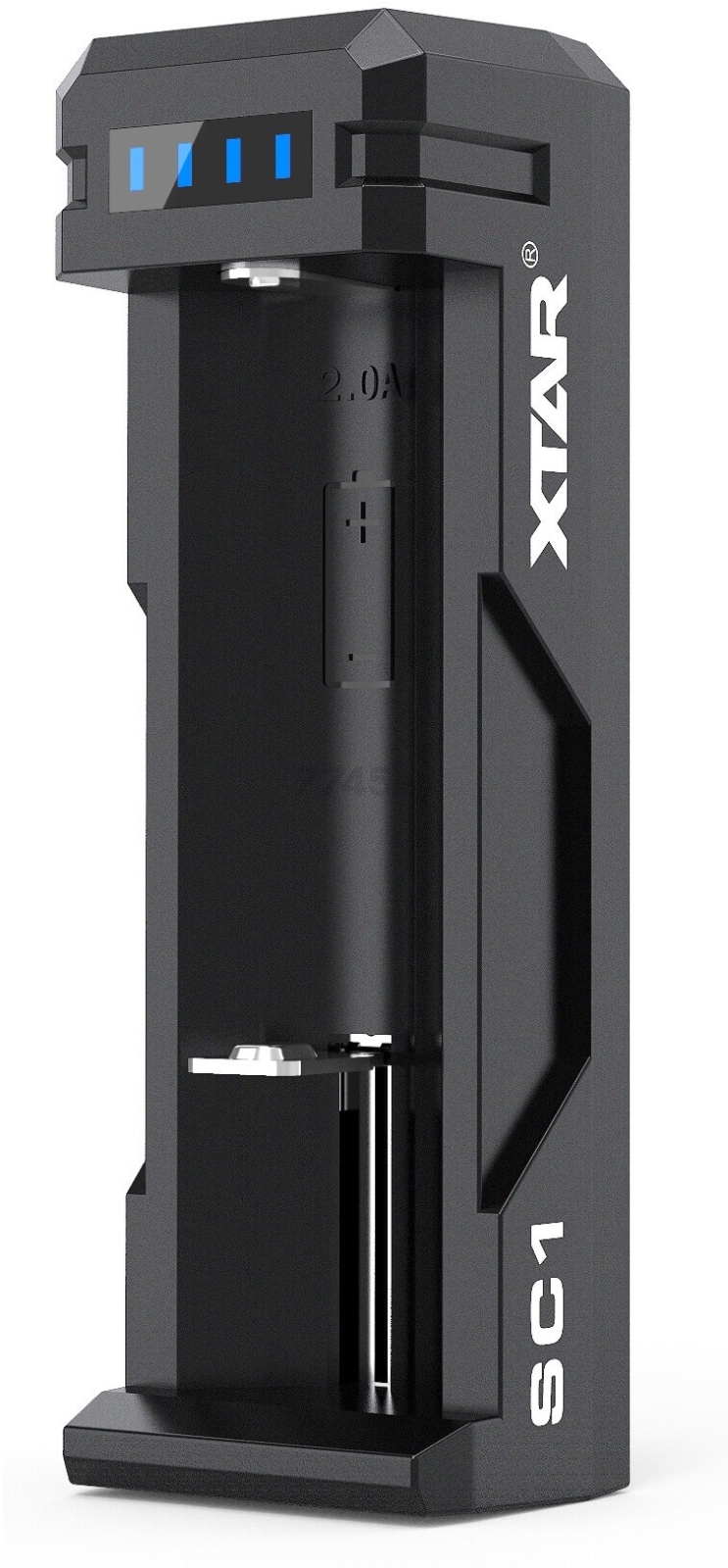 Зарядное устройство для аккумуляторов XTAR SC1 с USB кабелем - Фото 2