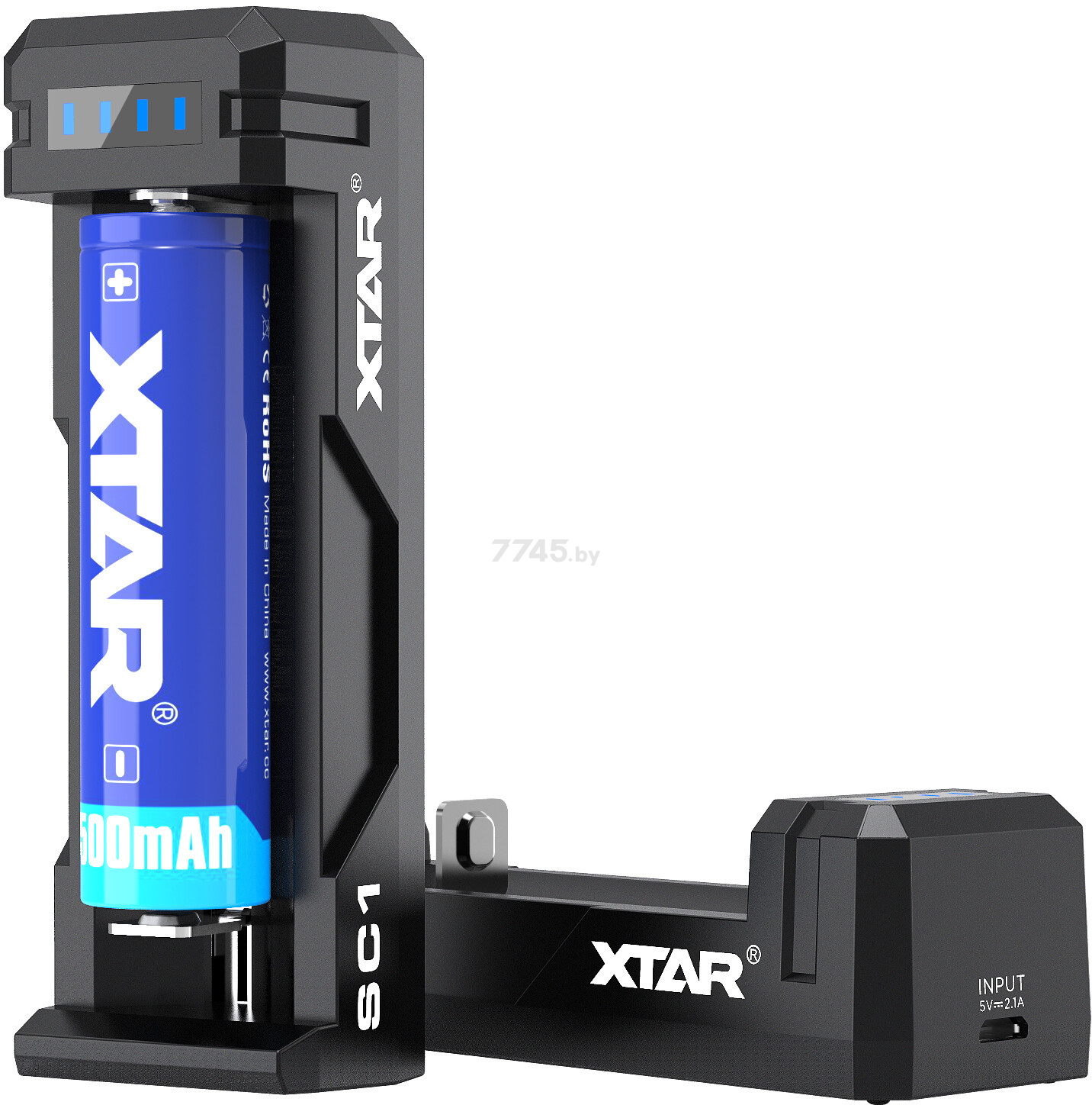 Зарядное устройство для аккумуляторов XTAR SC1 с USB кабелем - Фото 4