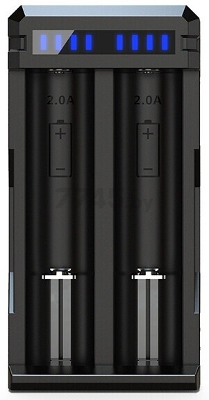 Зарядное устройство для аккумуляторов XTAR SC2 с USB кабелем - Фото 5