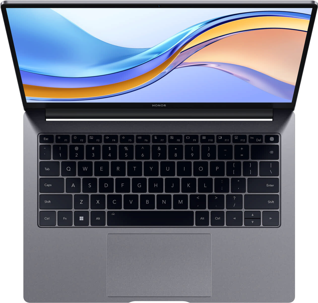Ноутбук HONOR MagicBook X14 2023 FRI-F56 Space Gray (5301AFKC) - Фото 2