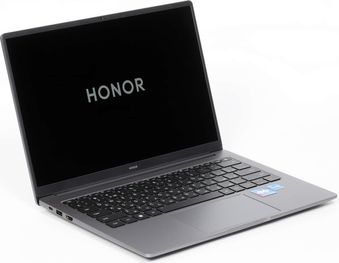 Ноутбук HONOR MagicBook X14 2023 FRI-F56 Space Gray (5301AFKC) - Фото 15