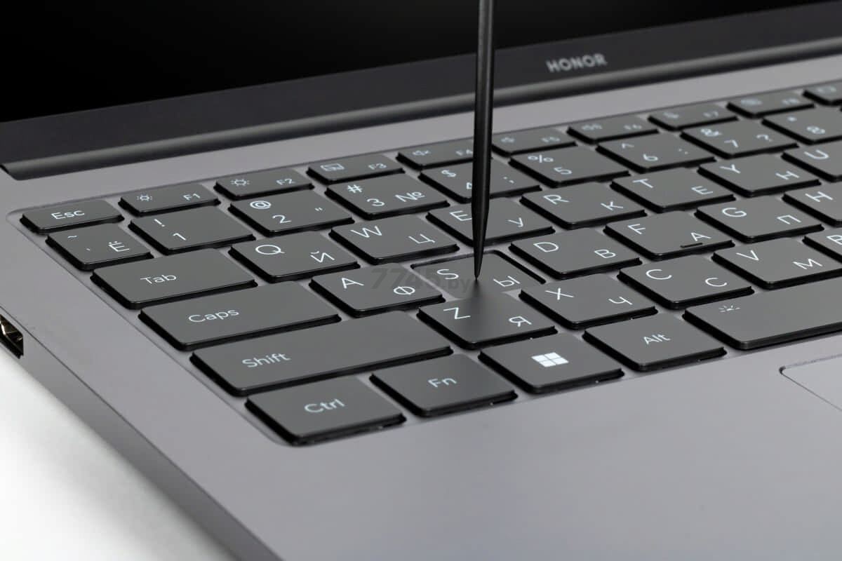 Ноутбук HONOR MagicBook X14 2023 FRI-F56 Space Gray (5301AFKC) - Фото 25