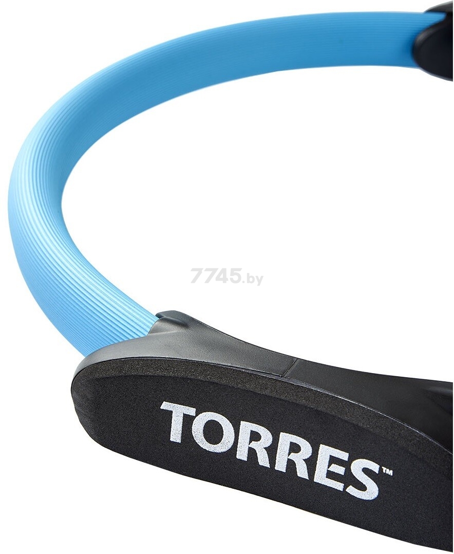 Кольцо для пилатеса TORRES голубой/черный (YL5004) - Фото 2