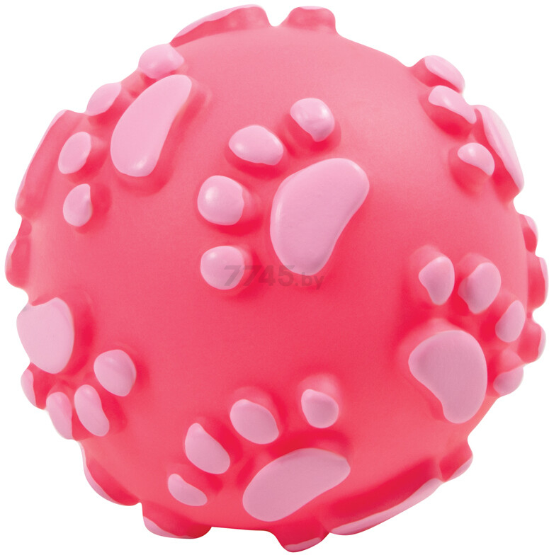 Игрушка для собак TRIOL Мяч с лапками 6 см (12101097) - Фото 2
