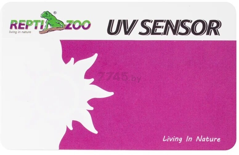Карточка-тестер REPTI-ZOO для проверки наличия ультрафиолета 2 штуки (84188001) - Фото 2