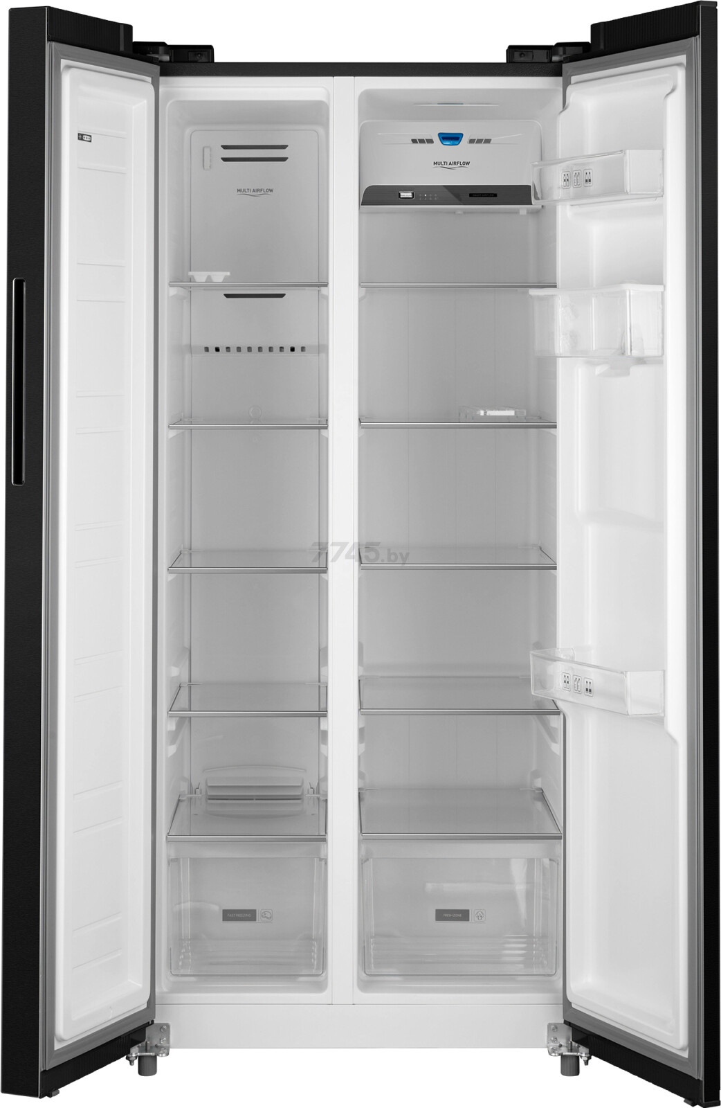 Холодильник WEISSGAUFF WSBS 600 XB NoFrost Inverter Water Dispenser (WSBS600XBNoFrostInverterW) - Фото 4