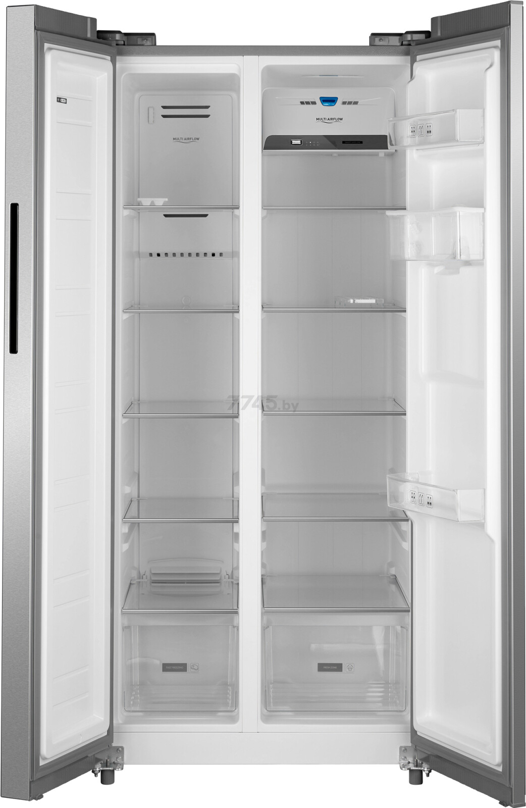 Холодильник WEISSGAUFF WSBS 600 X NoFrost Inverter Water Dispenser (WSBS600XNoFrostInverterWa) - Фото 4