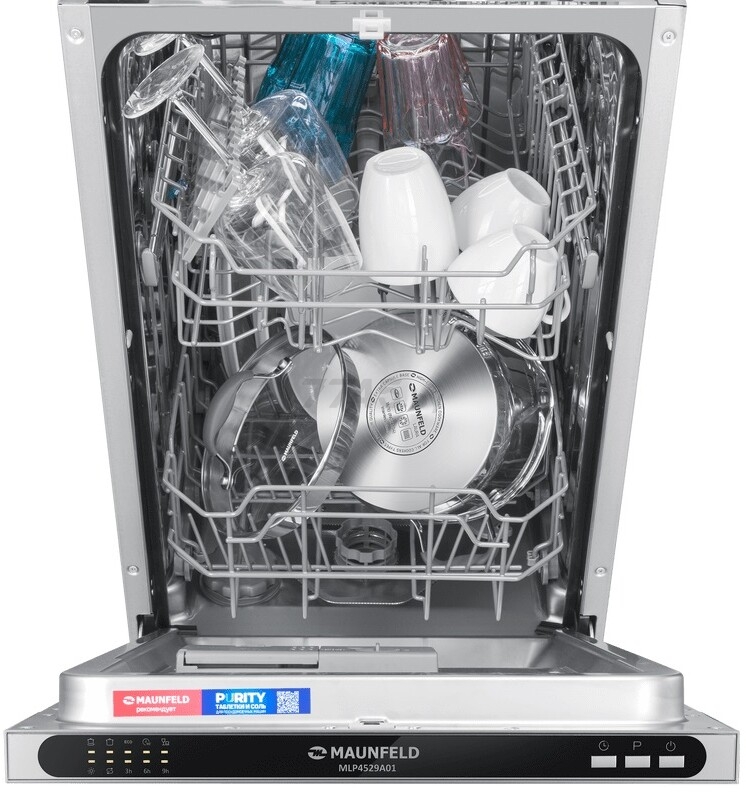 Машина посудомоечная встраиваемая MAUNFELD MLP4529A01 (КА-00021067) - Фото 5