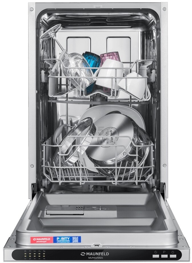 Машина посудомоечная встраиваемая MAUNFELD MLP4529A01 (КА-00021067) - Фото 7