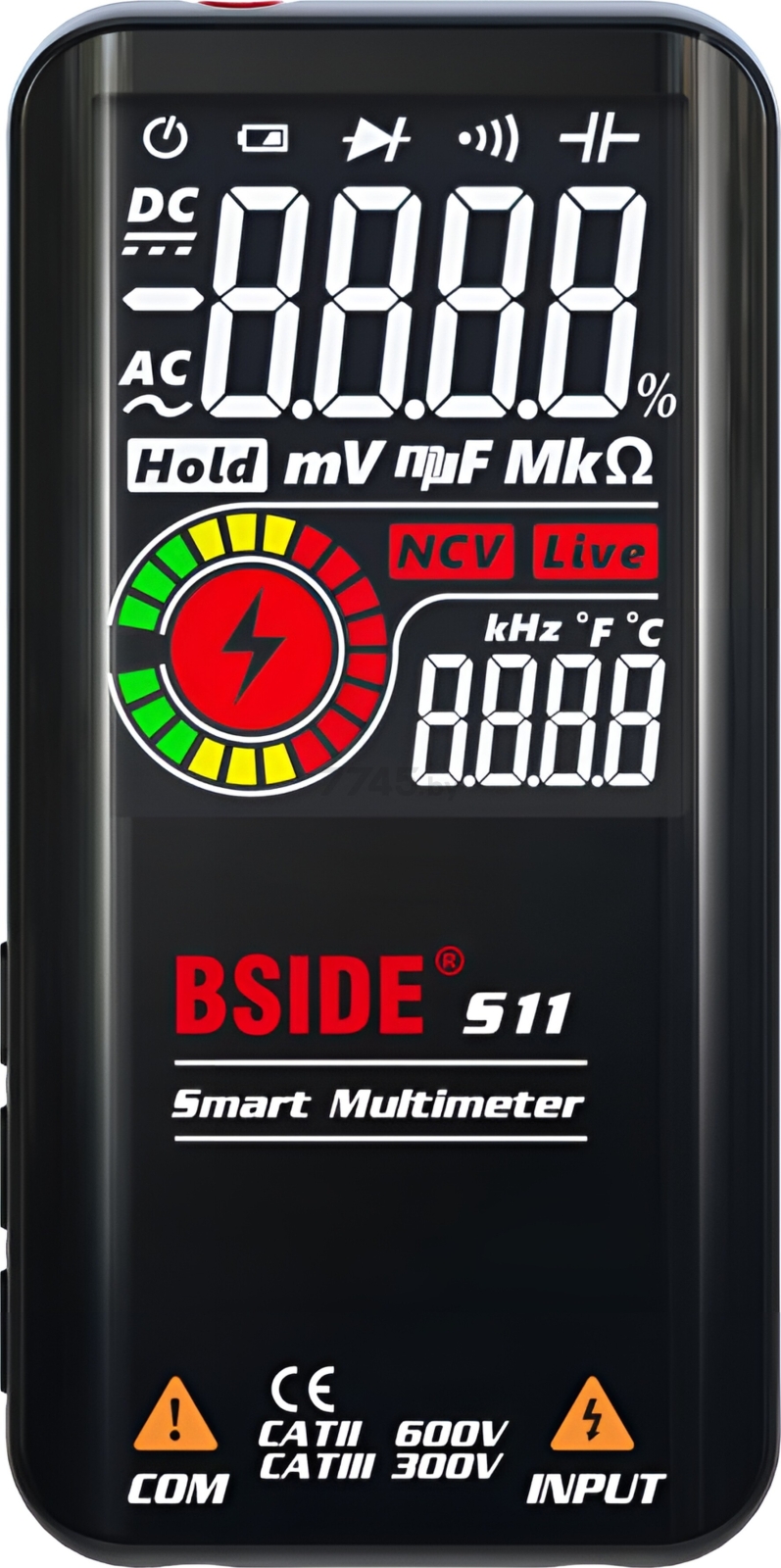 Мультиметр цифровой BSIDE S11 (064-0002) - Фото 2