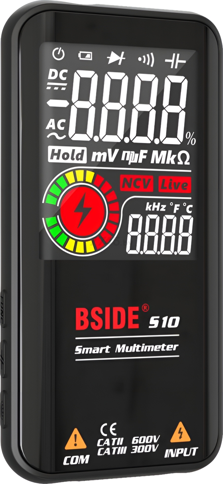 Мультиметр цифровой BSIDE S10 (064-0001) - Фото 4