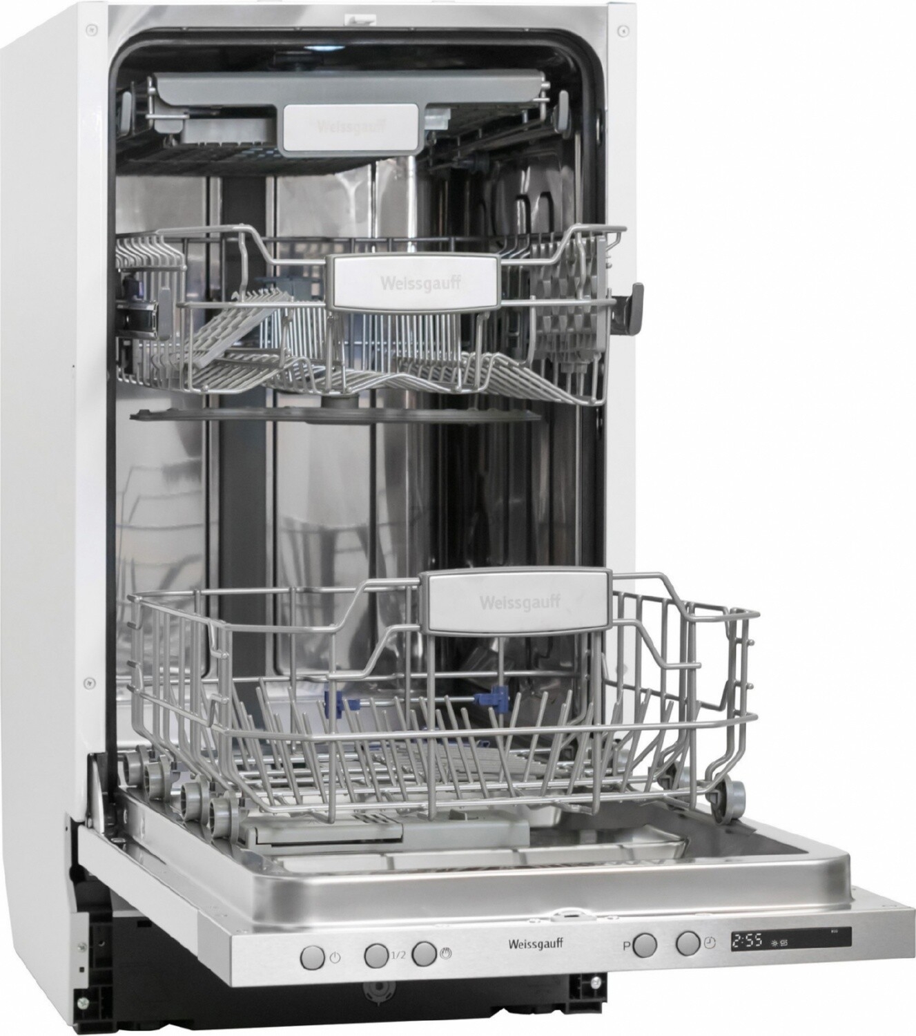 Машина посудомоечная встраиваемая WEISSGAUFF BDW4138D - Фото 3