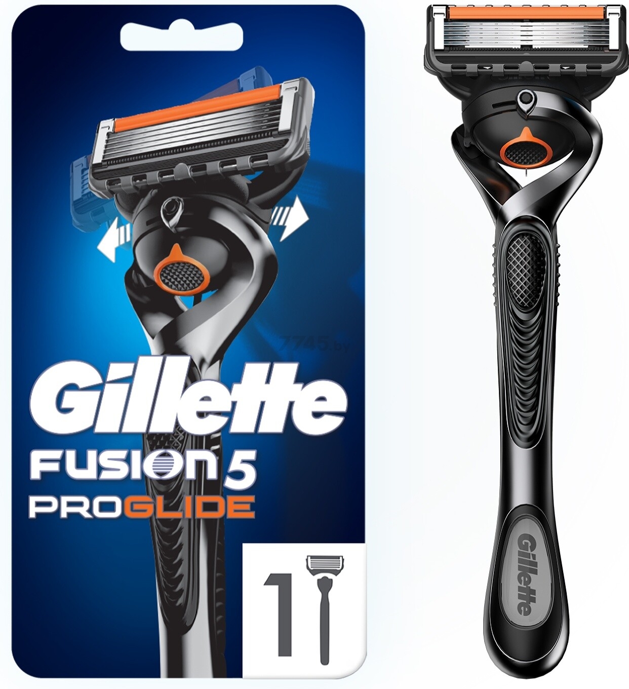 Бритва GILLETTE Fusion5 ProGlide FlexBall и кассета 1 штука (7702018388707) - Фото 2