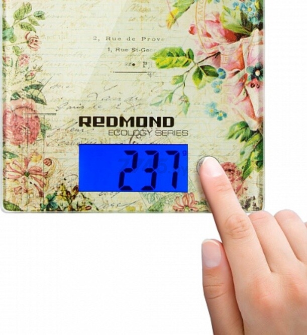 Весы кухонные REDMOND RS-736 Цветы - Фото 4