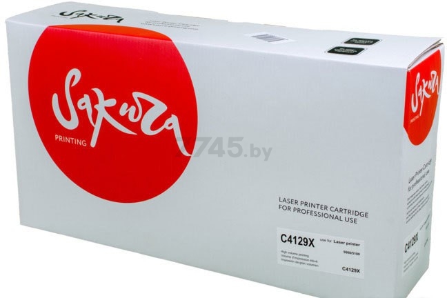 Картридж для принтера SAKURA C4129X черный для HP 5000 5100 (SAC4129X) - Фото 2