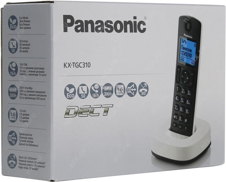 Радиотелефон PANASONIC KX-TGC310RU2 - Фото 2