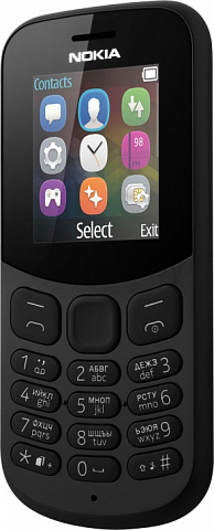 Мобильный телефон NOKIA 130 Dual Sim 2017 Black (TA-1017) - Фото 3