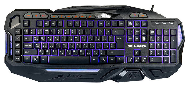 Клавиатура игровая DIALOG Gan-Kata KGK-45U Black