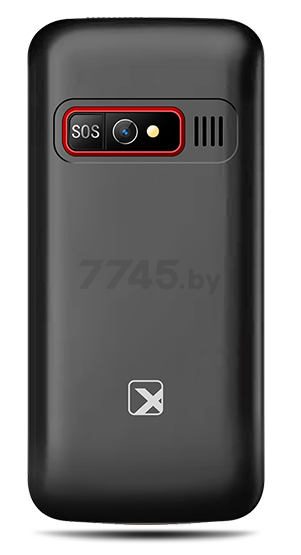 Мобильный телефон TEXET TM-B226 черный-красный(СТБ) - Фото 2
