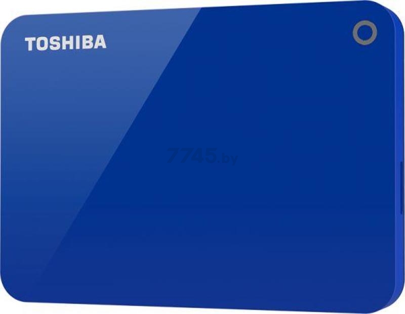 Внешний жесткий диск TOSHIBA Canvio Advance 2TB синий (HDTC920EL3AA)