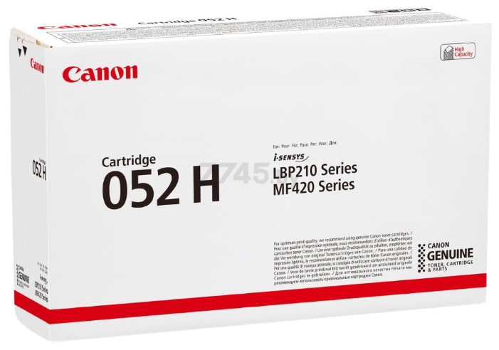 Картридж для принтера Canon 052 H 2200C002 черный
