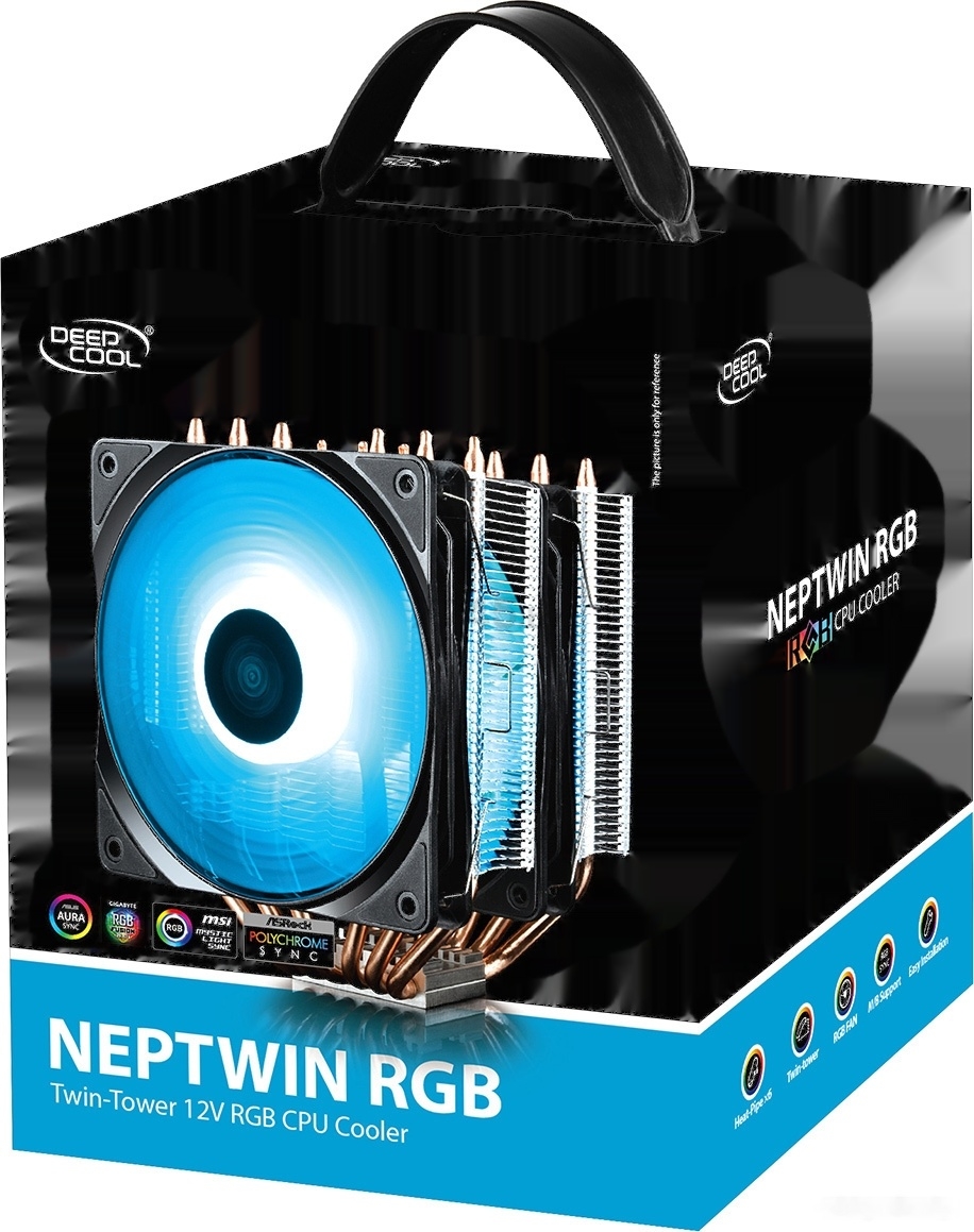 Кулер для процессора DEEPCOOL NEPTWIN RGB (DP-MCH6-NT-A4RGB) - Фото 8