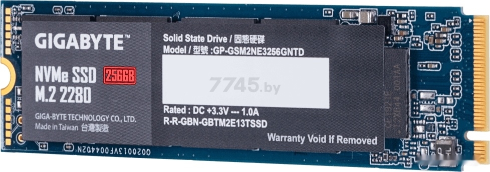 SSD диск Gigabyte 256GB (GP-GSM2NE3256GNTD) - Фото 2