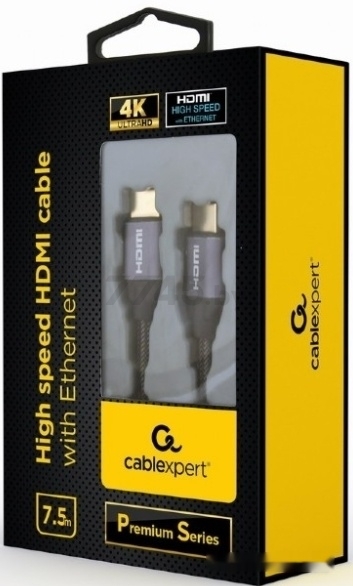 Кабель GEMBIRD Cablexpert HDMI+Ethernet CCBP-HDMI-2M - Фото 2